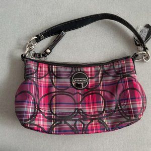 Coach Pink/Purple/Black Plaid H1049-F15463